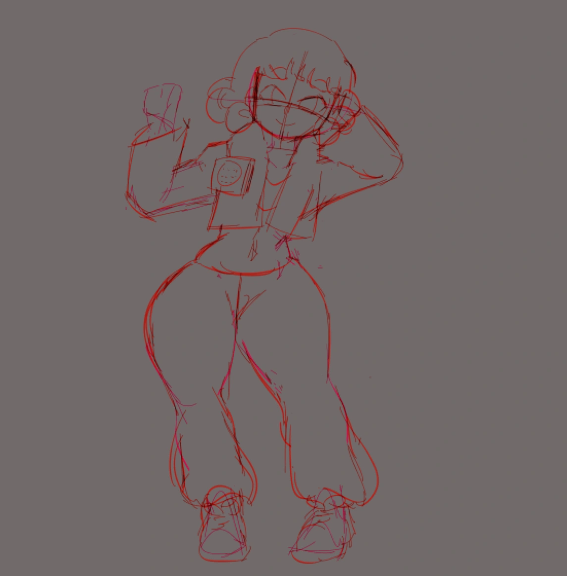 2022 animated neka_(endeneka) sketch // 551x560 // 233.0KB